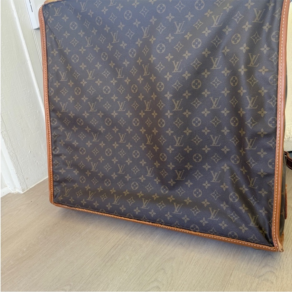 Louis Vuitton Monogram Canvas with Brown Trim
